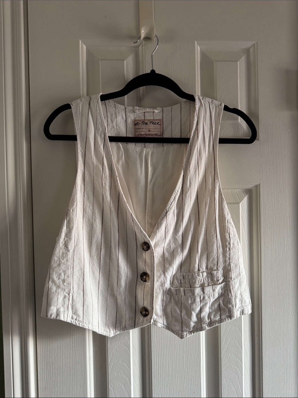 Free People we the free cotton/linen vest